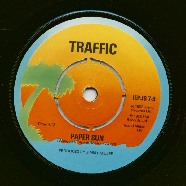 Hole In My Shoe - Paper Sun (7inch, 45rpm, SC)