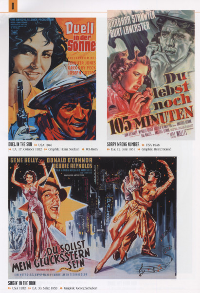 800 affiches de films de productions allemandes et internationales
