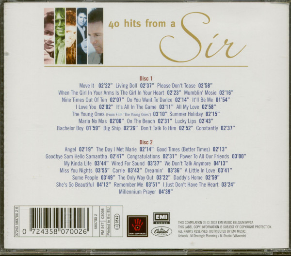40 Hits from a Sir (2-CD)