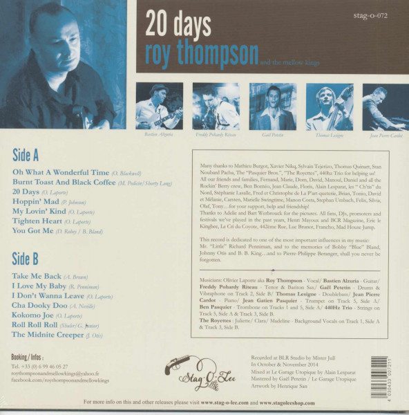 20 Days (LP, 180g Vinyl)