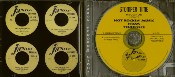 The Jaxon Recording Company Story - Hot Rockin' Music From Tennessee Vol.1 (CD)