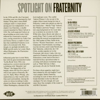 Aperçu: Spotlight On Fraternity (7inch, EP, 45rpm, PS, SC) Aperçu: Spotlight On Fraternity (7inch, EP, 45rpm, PS, SC)