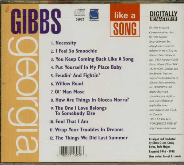 Like A Song (CD)