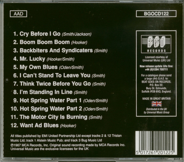 Urban Blues (CD)