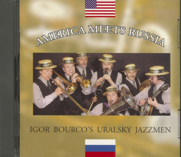 Igor Bourco's Uralsky Jazzmen - America Meets Russia (CD) Igor Bourco's Uralsky Jazzmen - America Meets Russia (CD)