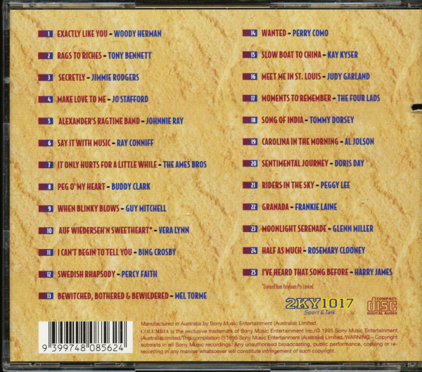 Kevin O'Neill's All Time Favourites, Vol.3 (CD)