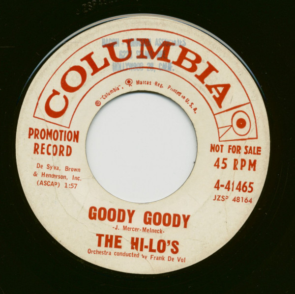 Indiana - Goody Goody (7inch, 45rpm)