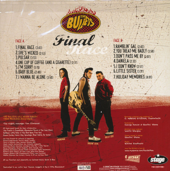 Final Race (LP, Ltd. & Numbered)