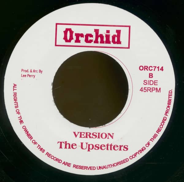 Junior Byles, A Place Call Africa - The Upsetters, A Place Call Africa (7inch, 45rpm, BC)