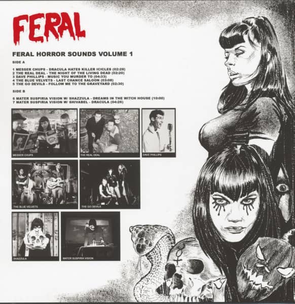 Feral Horror Sounds Vol.1 (LP, 10inch colored Vinyl)