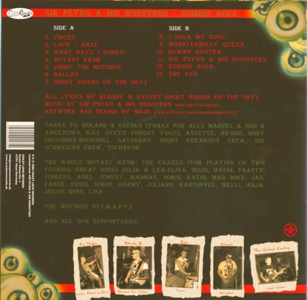 Zombie Rock (LP)