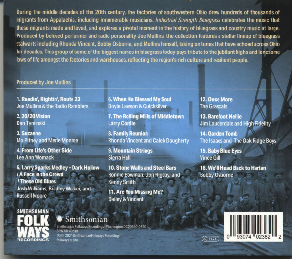 Industrial Strength Bluegrass - Southwestern Ohio's Musical Legacy (CD)