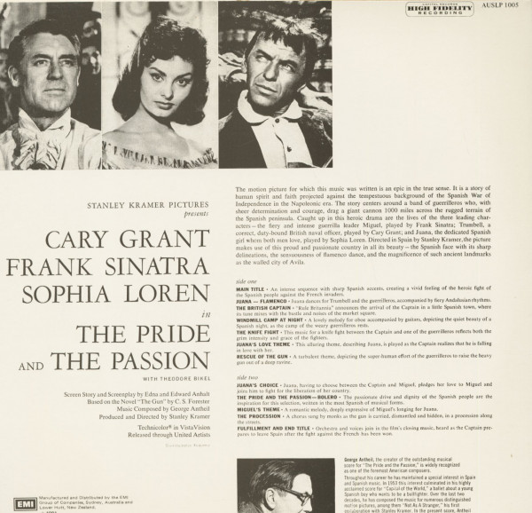 The Pride And The Passion - Soundtrack (LP)
