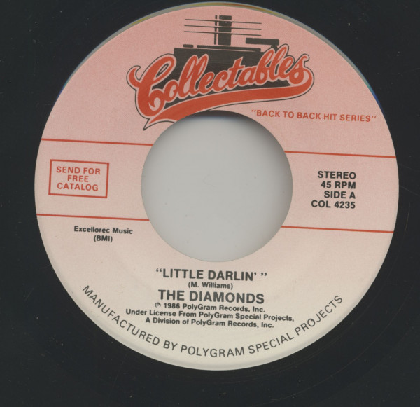 Little Darlin' - The Bells Of Rosa Rita (7inch, 45rpm) Little Darlin' - The Bells Of Rosa Rita (7inch, 45rpm)