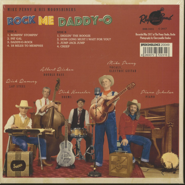 Rock Me Daddy-O (LP, 10inch)