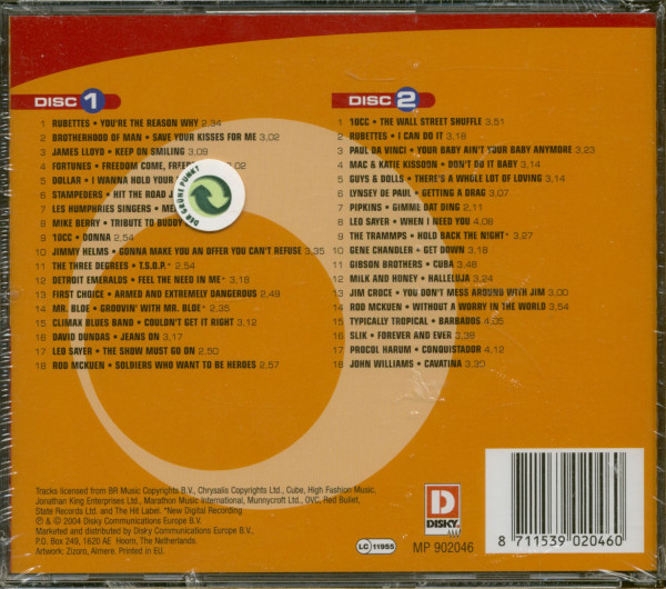 More Best Of The 70's (2-CD)