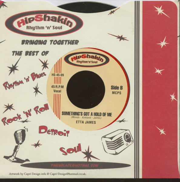 'Baby Baby' Every Night - Something's Gotta Hold On Me (7inch, 45rpm, BC)