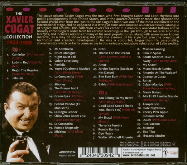 Xavier Cugat Collection 1933 - 1958 (2-CD)