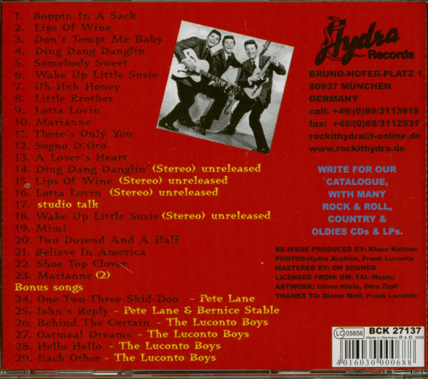 Boppin' In A Sack (CD)