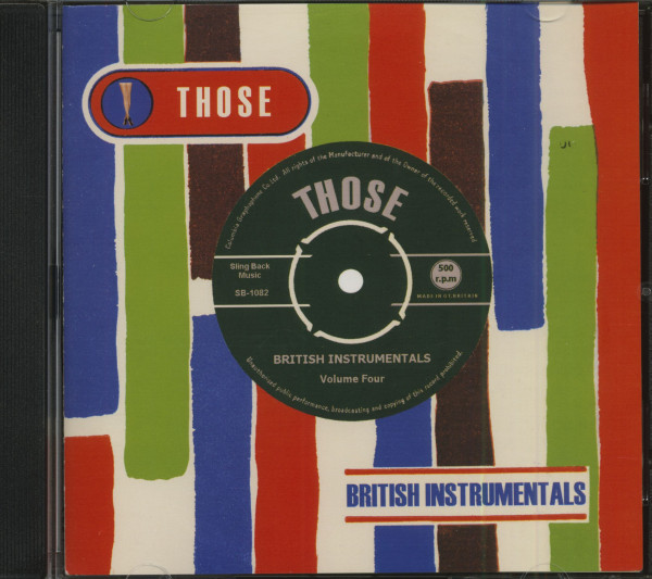 Those British Instrumentals Vol.4 (CD) Those British Instrumentals Vol.4 (CD)