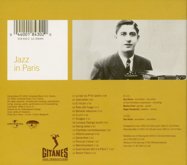 Jazz In Paris - De Clichy A Broadway (CD)