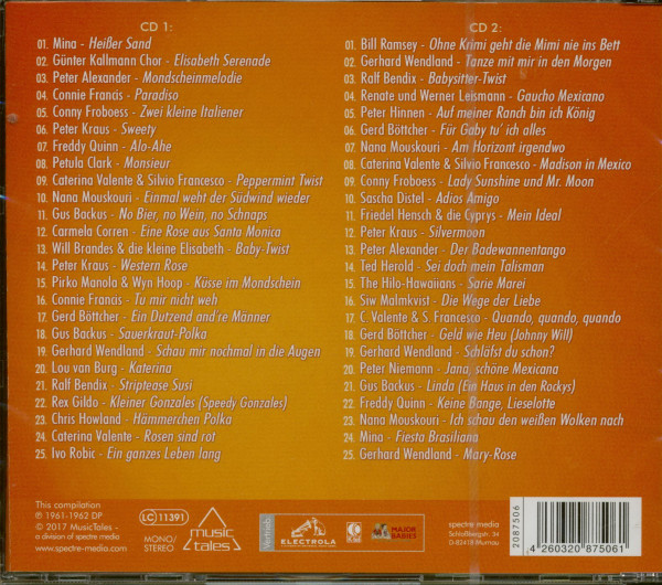 Die Schlager des Jahres 1962 - New Edition (2-CD)