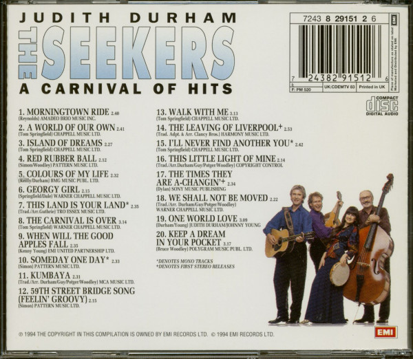A Carnival Of Hits (CD)