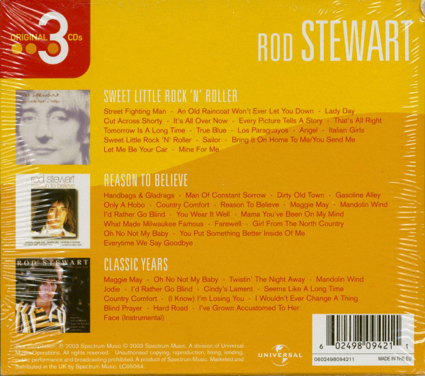 3 Original CDs (3-CD)
