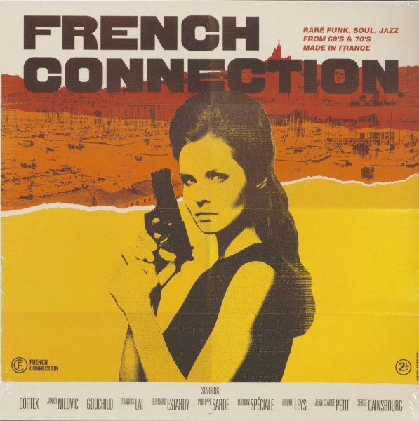 French Connection - Rare Funk, Soul, Jazz From 60's & 70's Made In France (2-LP)