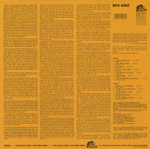 Treat Her Right (LP)