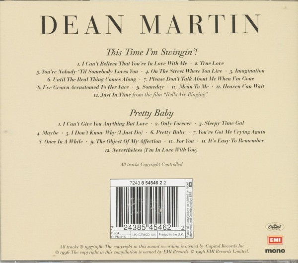 This Time I'm Swingin' - Pretty Baby (CD)