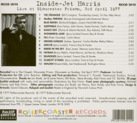 Aperçu: Inside - Live At Gloucester Prison 1977 (CD) Aperçu: Inside - Live At Gloucester Prison 1977 (CD)