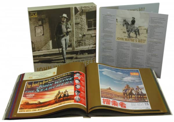 John Wayne's West - In Music And Poster Art (10-CD & 1-DVD Deluxe Box Set)