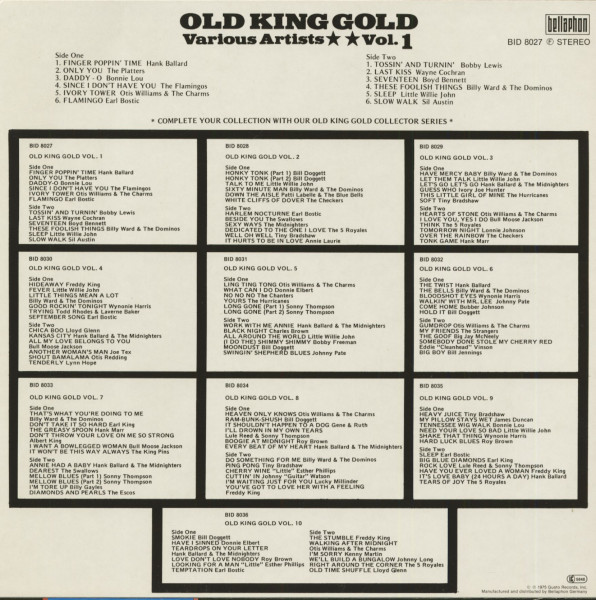 Old King Gold Vol.1 (LP)