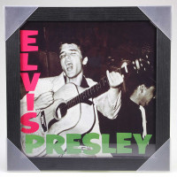Aperçu: Framed Album Cover Print - Elvis Presley 1956 (36.5x36.5 cm) Aperçu: Framed Album Cover Print - Elvis Presley 1956 (36.5x36.5 cm)