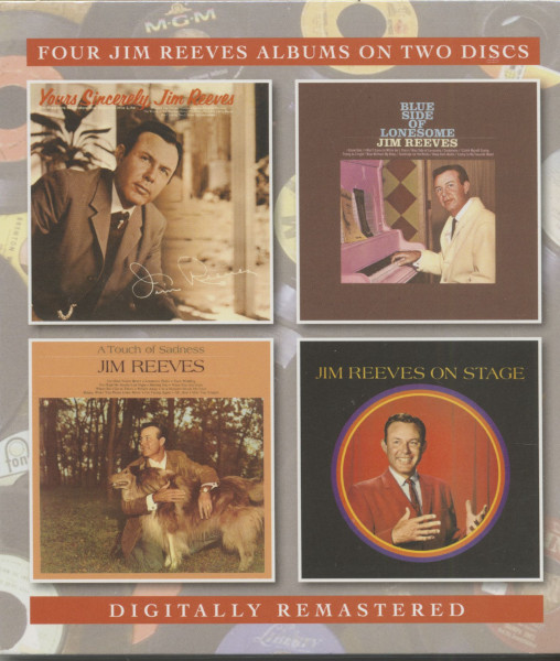 Four Jim Reeves Albums On Two Discs (2-CD) Four Jim Reeves Albums On Two Discs (2-CD)