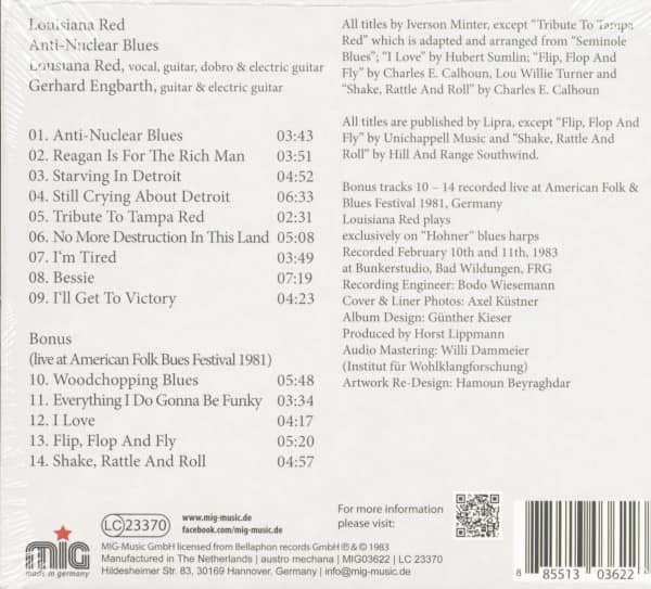 Anti Nuclear Blues (CD)