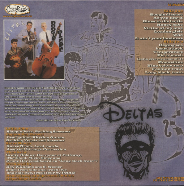 Boogie Disease (LP, 180g Vinyl, Ltd.)