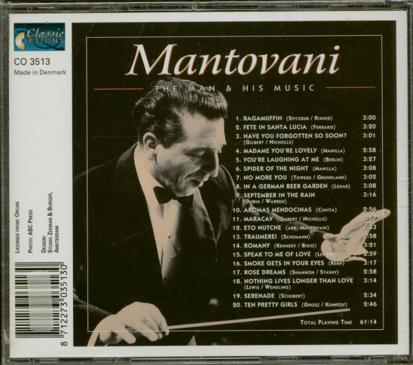 The Man & His Music (CD) The Man & His Music (CD)