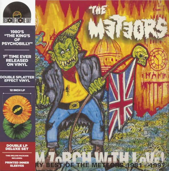 From Zorch With Love - The Very Best Of The Meteors 1981-1997 (2-LP, colored Vinyl) From Zorch With Love - The Very Best Of The Meteors 1981-1997 (2-LP, colored Vinyl)