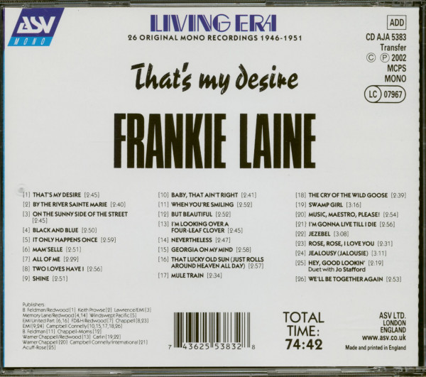 That's My Desire (CD)