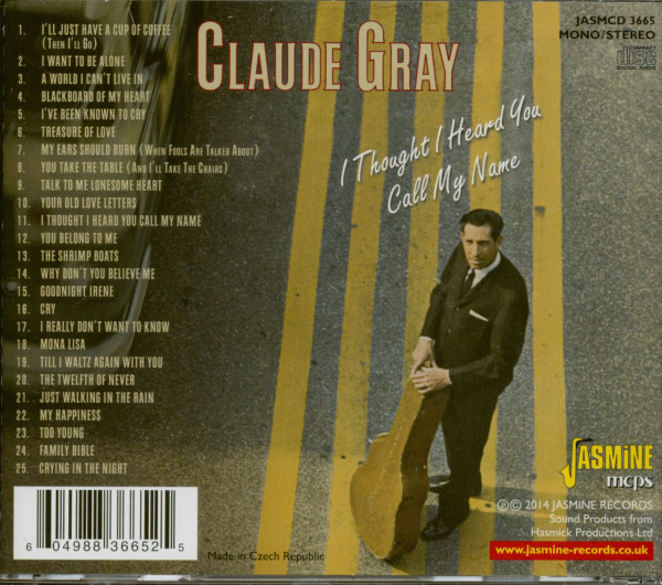 I Thought I Heard You Call My Name (CD)