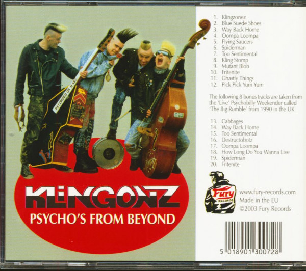 Psycho's From Beyond (CD)