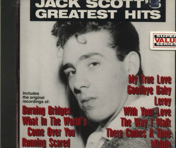 Jack Scott's Greatest Hits (CD) Jack Scott's Greatest Hits (CD)