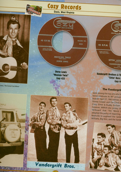 Virginia & West Virginia Box - 1950s & 1960s Oddball Labels (5-CD Box Set)