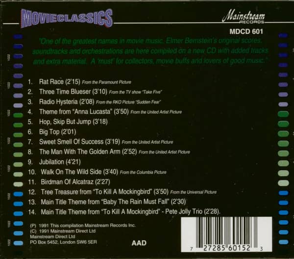 A Man And His Movies (CD)