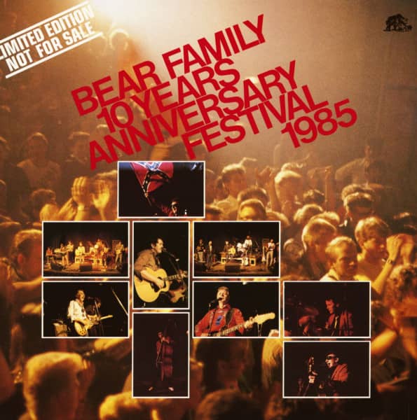 Bear Family 10 Years Anniversary Festival 1985 (LP) Bear Family 10 Years Anniversary Festival 1985 (LP)