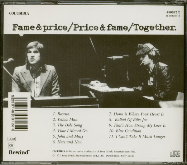 Fame & Price - Price & Fame -Together (CD)