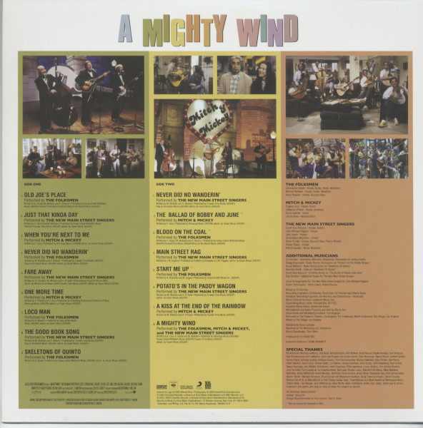 A Mighty Wind - The Album (LP, colored Vinyl)