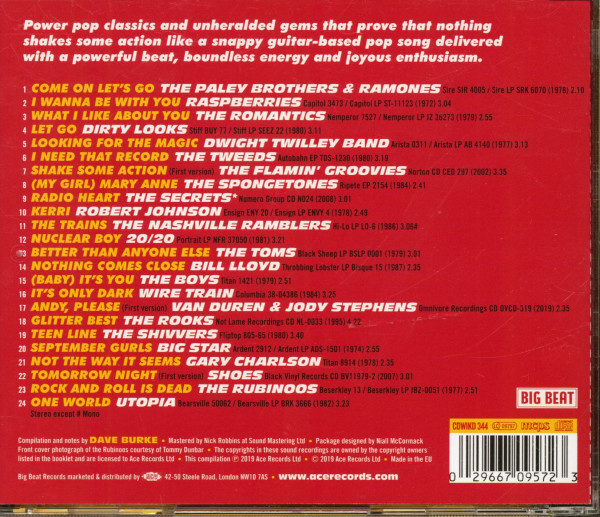 Come On Let's Go! Power Pop Gems Fromt The 70's & 80s (CD)